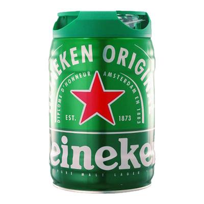 喜力荷兰进口5L铁金刚精酿啤酒海尼根heineken大桶装扎啤生啤黄啤