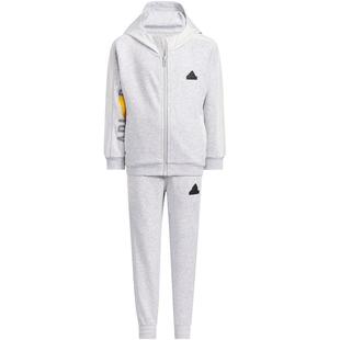 【自营】阿迪达斯奶龙儿童针织运动套装童装春秋小童运动服JC6874