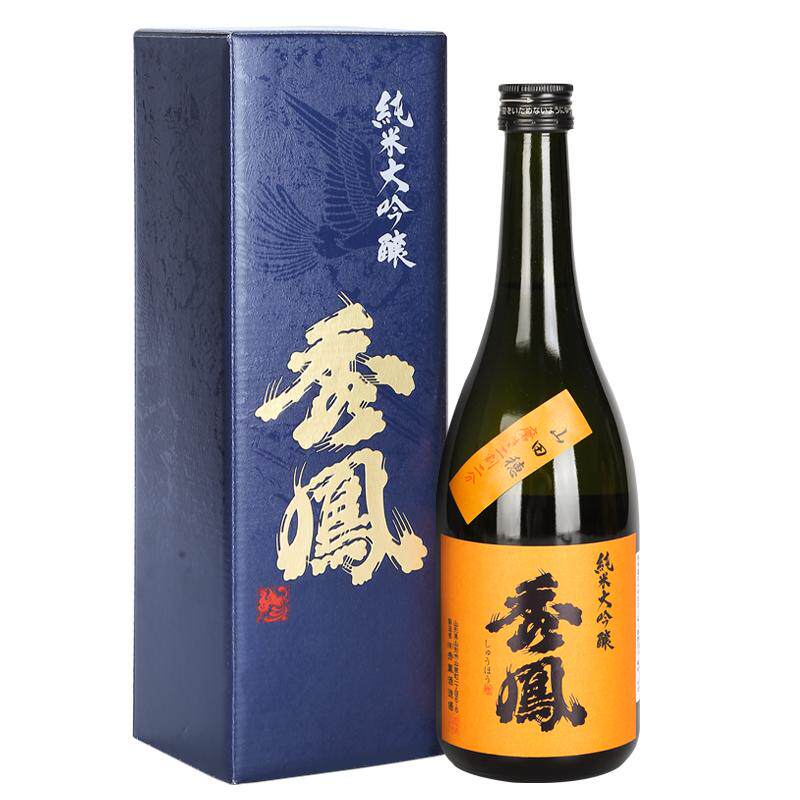 橙标二割纯米大吟酿日式清酒秀凤