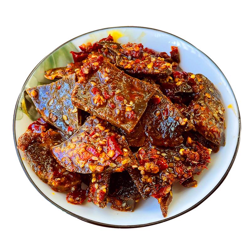 梅小菜麻辣猪肝猪肉恩施香辣劲道