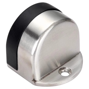 免打孔不锈钢无孔龟顶门家挡门阻玻璃门夹门顶防撞橡胶门碰限位器