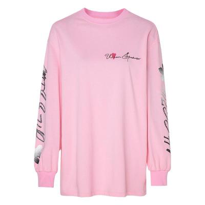 【商场同款】HPLY荷比俪秋季新款潮流印花长袖T恤HYD34620356