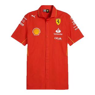 韩国直邮puma彪马法拉利车队赛车服Polo衫舒适时尚百搭T恤新款