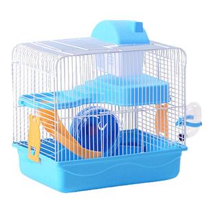 金丝熊小苍仓鼠笼子专用便宜大的防啃咬小型双层款外带用品全套餐