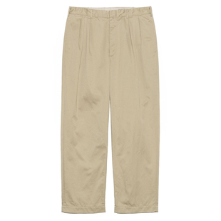 现货 NANAMICA Double Pleated Chino Pants 双褶斜纹休闲裤26SS