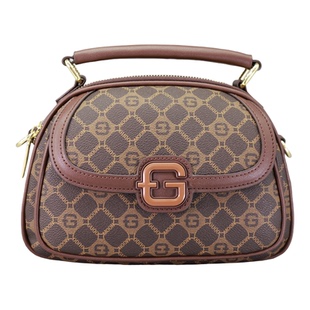 香港古乔大号大G包新款洋气港风印花9097百搭多层手提单肩斜跨包