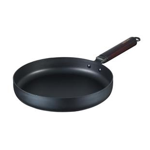 卡罗特平底锅牛排煎锅不粘锅家用煎蛋煎饼铁锅电磁炉燃气灶专用