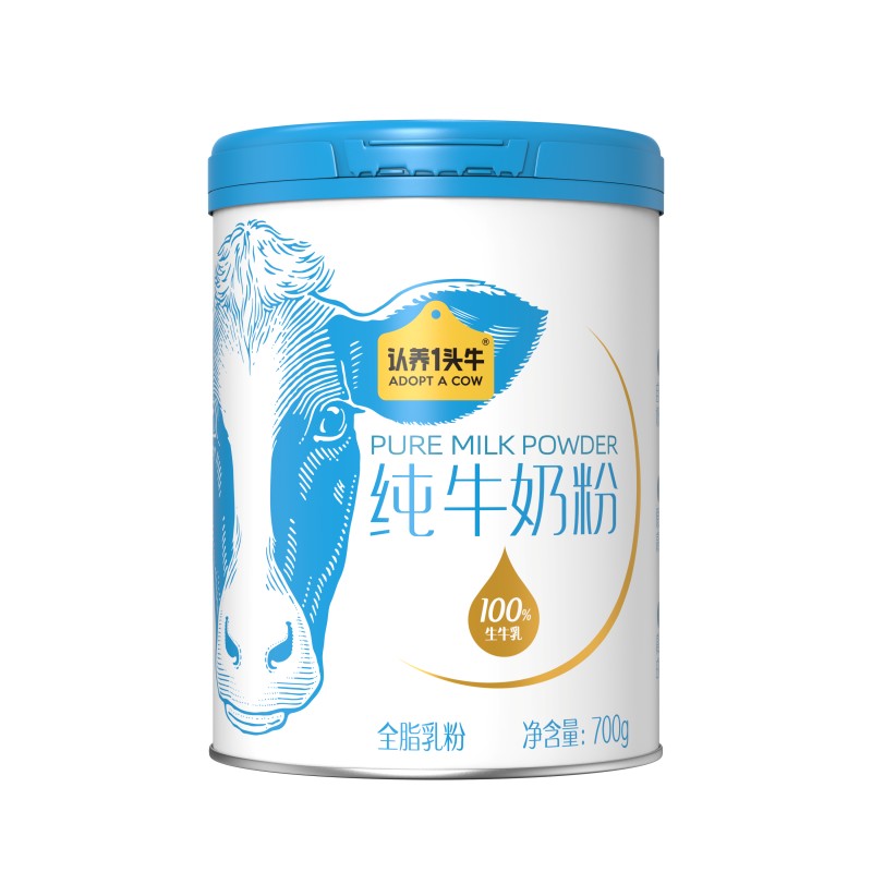 认养一头牛成人纯牛奶粉全家营养
