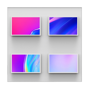 Pintura 照片墙 多屏云传系统 无线供电数码相框 10.1英寸高清电子相册 照片APP数码画屏 NFT专业版带AP