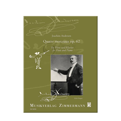 安德森四首长笛小品op62附钢伴