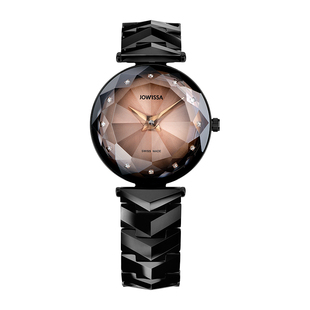jowissa瑞士手表女款新款陶瓷镶钻轻奢时尚女表品牌正品女士手表
