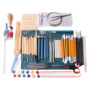 超轻粘土手办制作工具套装陶艺软陶泥面塑自制手工黏土全套材料包