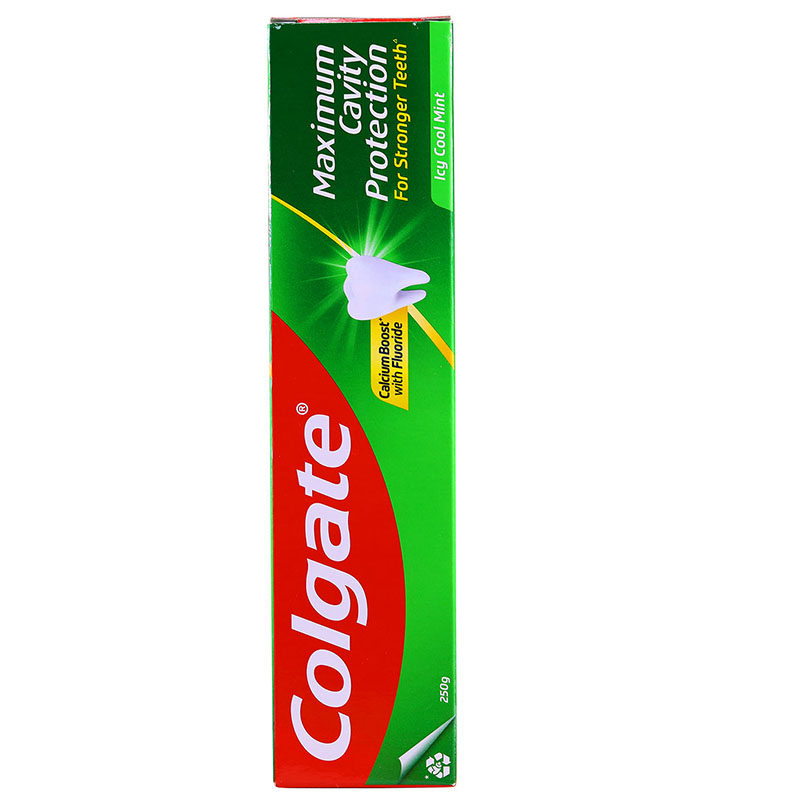 Colgate高露洁牙膏冰爽薄荷型牙膏清新防蛀清洁牙龈大支香港进口