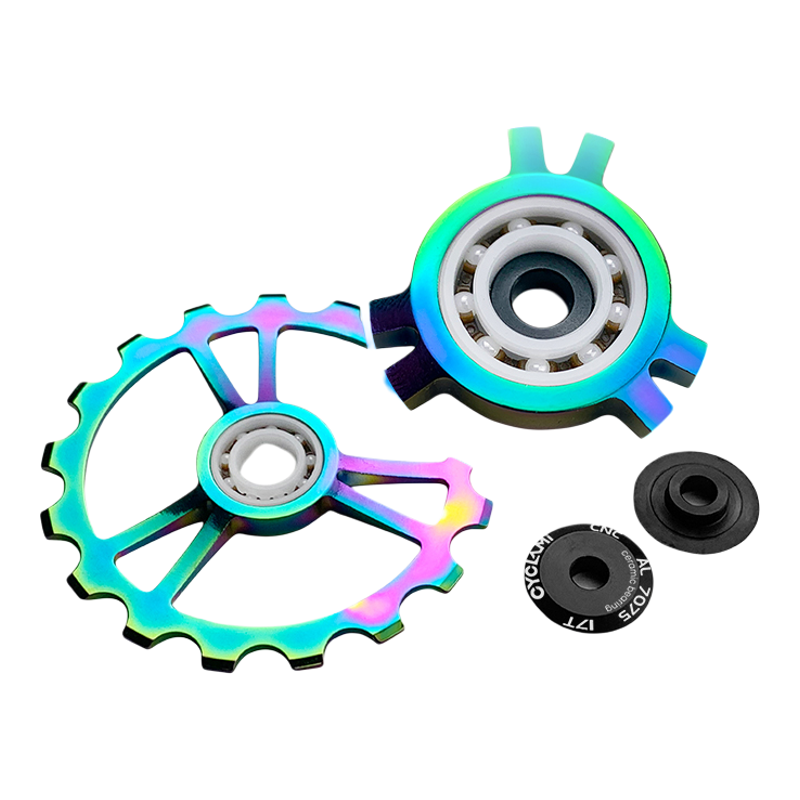 CYCLAMI碳纤维陶瓷轴承超轻后拨