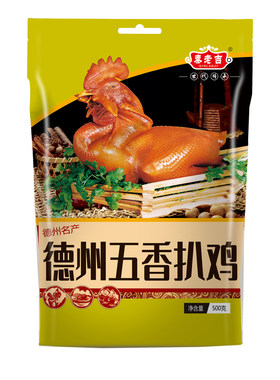 秦老吉山东德州特产五香扒鸡礼盒