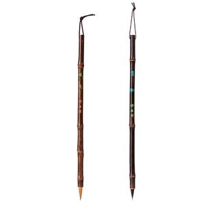 诗无邪『蝉隐｜青影』纯狼毫小楷毛笔抄经紫毫书法专业级初学文房