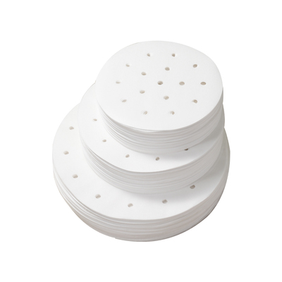 蒸笼纸不粘圆形包子馒头纸垫一次性家用食品级不沾蒸锅油纸蒸笼布