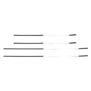 BJ40L车身亮条专用于北京BJ40plus改装件机盖/后备箱不锈钢装饰条