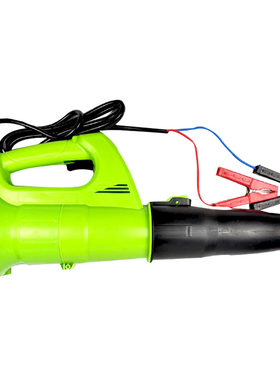 车载大功率12v24伏吸吹风机收割烧烤电瓶电脑除尘器家用小型鼓风