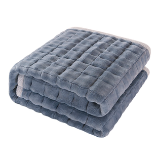 冬季保暖牛奶绒床褥三件套学生宿舍单人90X190cm床单被罩加厚保暖