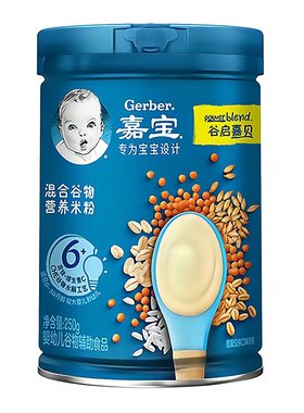 嘉宝罐装米粉6-36月米糊
