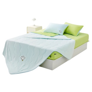 躺岛线条小狗夏凉被子母被学生宿舍被子被芯可机洗春秋被单人儿童