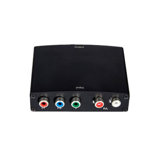 PS2 XBOX WII色差线 YPBPR色差转HDMI转换器 色差分量线转高清