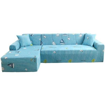 全包防滑弹力面料简约现代沙发套