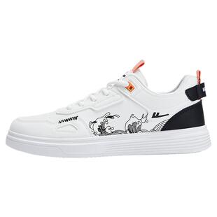 回力男鞋春秋季2026新款男士皮面板鞋男款小白鞋休闲运动鞋子男鞋