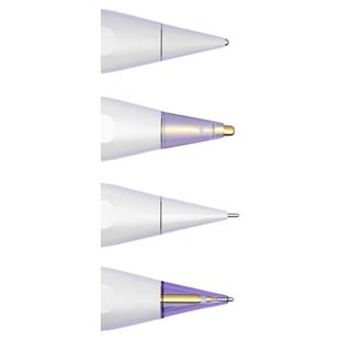 苹果笔尖适用applepencilipencil一/二代替换改造ipadpencil电容笔ipad金属耐磨防滑阻尼防滑透明针管笔头