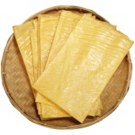 石屏云南特产豆腐皮 干豆皮腐竹油豆皮干货 凉拌火锅豆皮500g