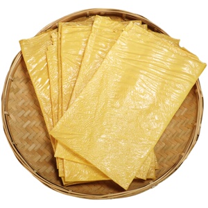 石屏云南特产豆腐皮 干豆皮腐竹油豆皮干货 凉拌火锅豆皮500g