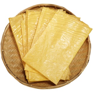石屏云南特产豆腐皮 干豆皮腐竹油豆皮干货 凉拌火锅豆皮500g