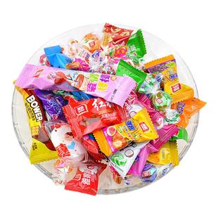 雅客糖果混装散装500g多品种混合糖果新年糖结婚订婚喜糖零食年货