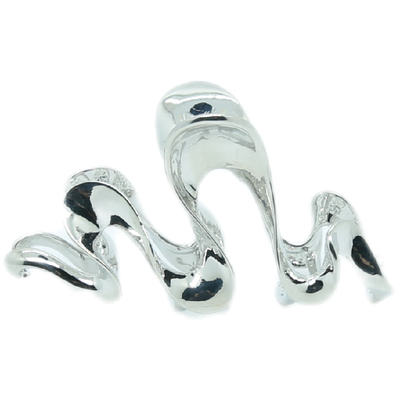 冷淡风金属蛇形后脑勺半扎抓夹