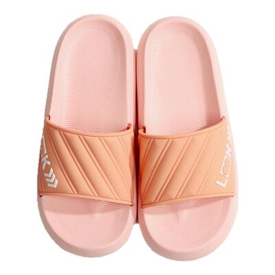 快鹿新款PVC面EVA底情侣家居凉拖