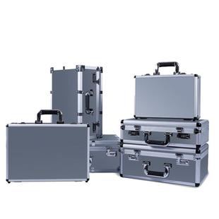 铝合金手提箱铝箱工具箱海绵防震仪器防护箱展示箱现金收纳箱定制