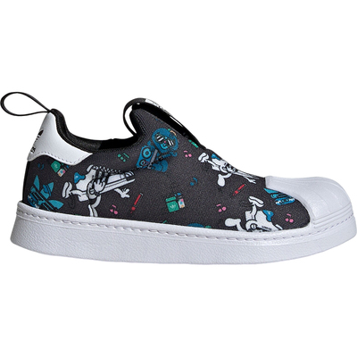 阿迪达斯小童运动透气耐穿休闲鞋