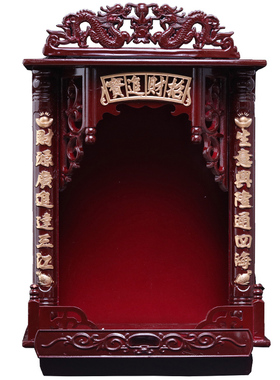 壁挂式摆放架吊柜供佛观音财神爷