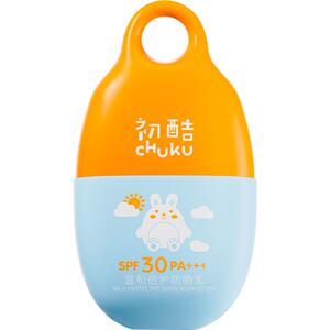 初酷儿童防晒乳防水隔离紫外线