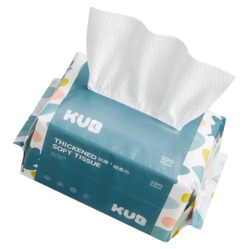 天降到手5.9！可优比婴儿绵柔巾100抽