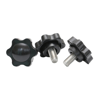 304不锈钢梅花手柄螺丝星形把手胶木手拧螺栓七星旋钮头M4M6M8M10