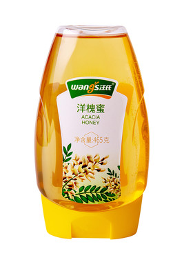 汪氏蜂蜜纯洋槐蜜天然465g*2瓶
