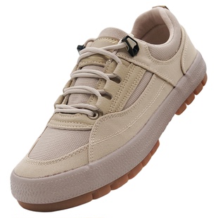 奇悍正品解放鞋男大码网面登山鞋防臭劳保鞋工地耐磨劳动胶鞋夏季