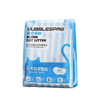 猫砂豆腐膨润土竹炭吸臭快速结团