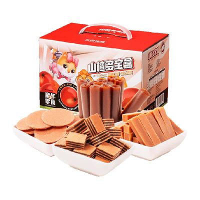 三只松鼠山楂多宝盒零食770g