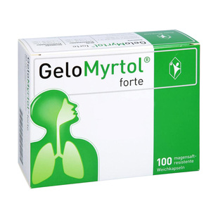 【自营】德国GELOMYRTOL吉诺通成人桃金娘油肠溶胶囊300MG 100粒