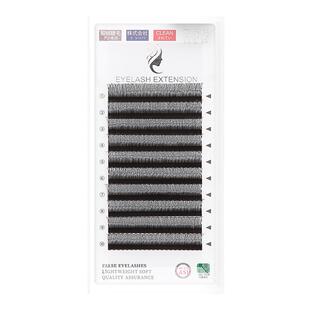 V型小绒花baby婴儿绒嫁接睫毛yy不散根y型二叶草自然美睫店专用毛