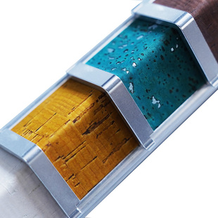 软木树皮钛铝合金轻奢软包护角条护墙角保护条装饰客厅阳角防撞条