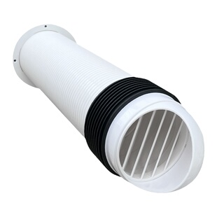 穿墙风帽外墙出风口一体式室内安装卫生间排气口出风罩油烟机风帽